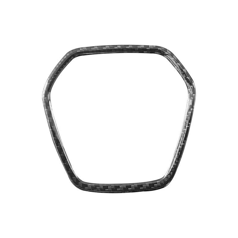 Dry Carbon Fiber Steering Wheel Center Cover Sticker for  Corvette  C8 20-24