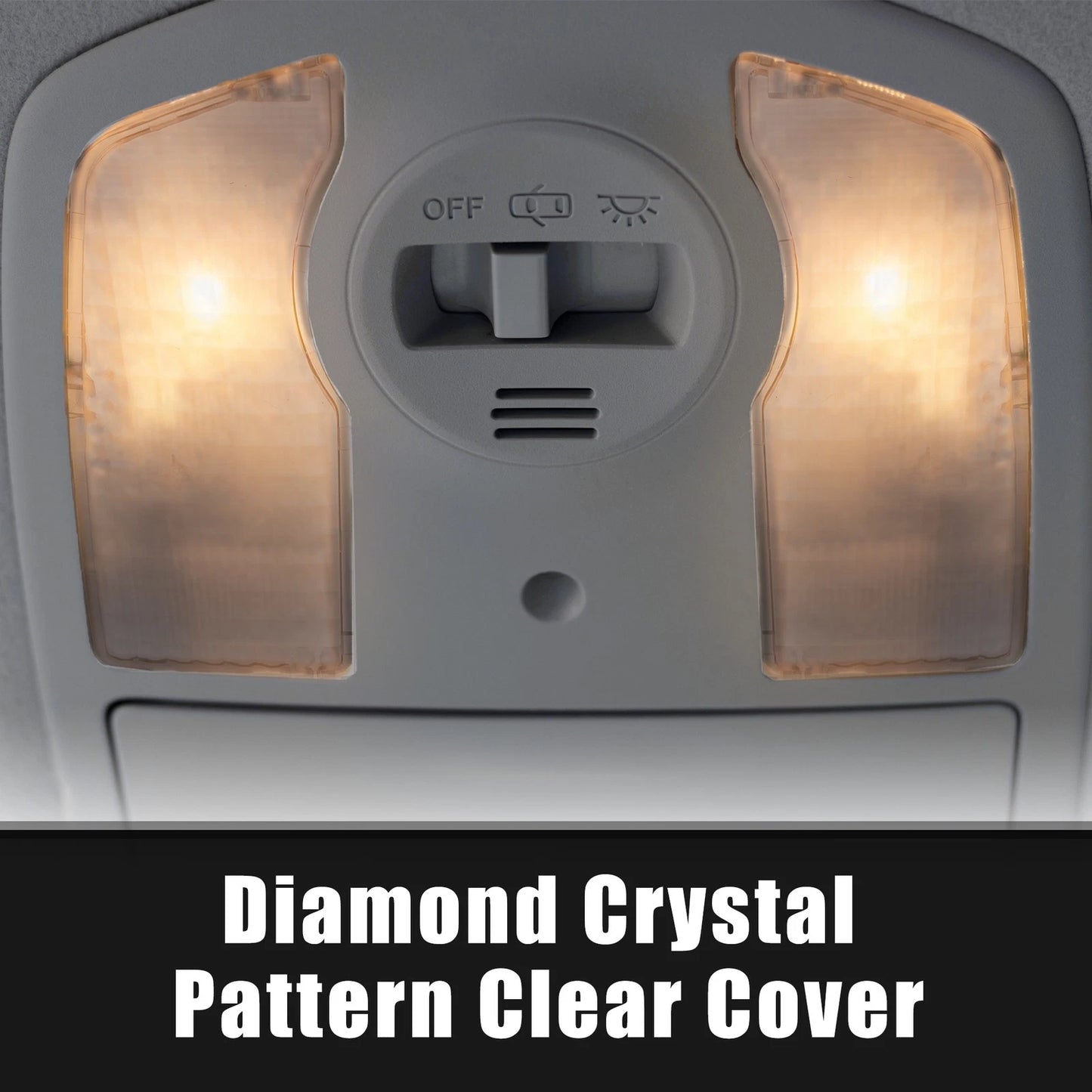 1 Set Interior Dome Light Lens Covers for Toyota Prius E G L S 1.8L (2010–2015)