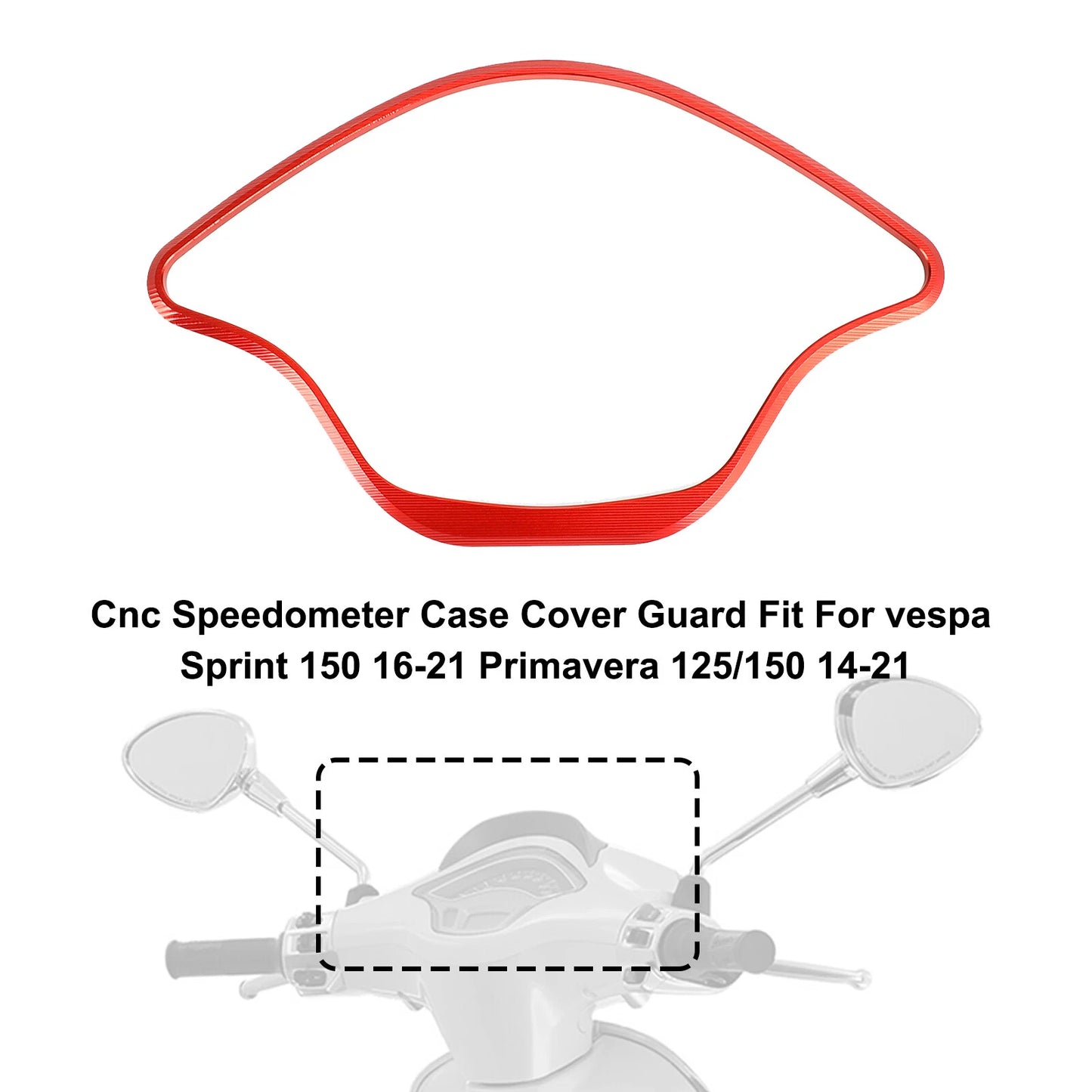 Speedometer Guard Cover for Vespa Sprint 150, Primavera 125/150 (2014-2021)