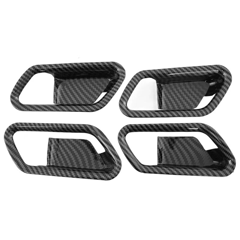 Inner Door Handle Bowl Cover Trim for Nissan Sentra 2020-2024 Carbon Style