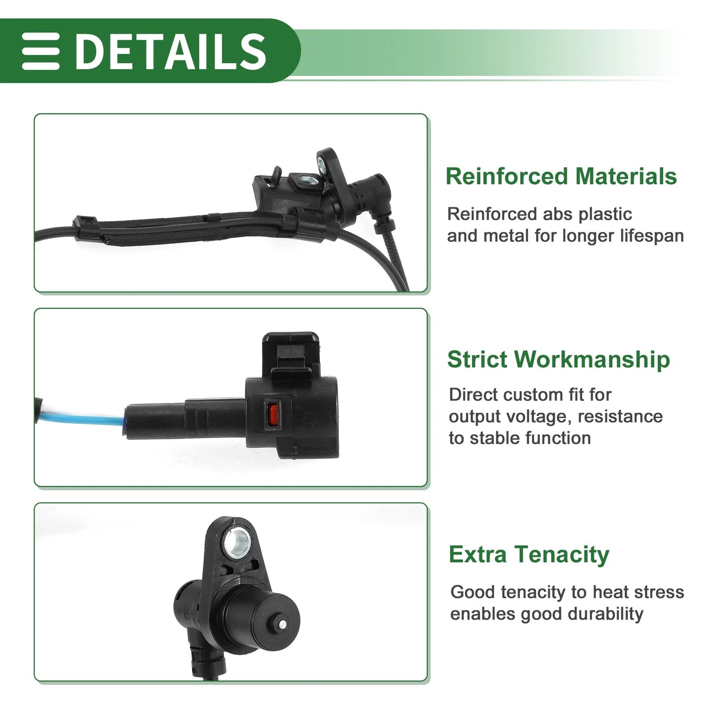 ABS Wheel Speed Sensor for Toyota Scion tC (2011–2016)
