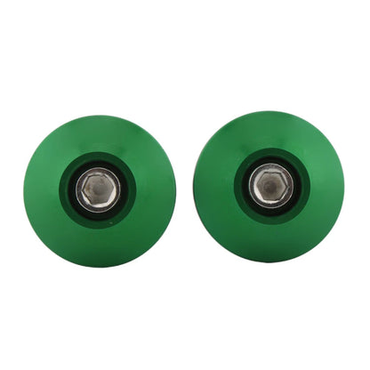 Green 7/8" Dirt Bike Handlebar End Grips Caps Plugs Slider