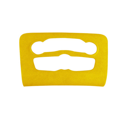 1x Yellow Leather A/C Panel Cover for Dodge Charger (2016-2023)