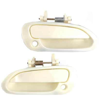 Exterior Outer Door Handle Beige FL+FR Fits Honda Accord CG 4D Sedan 1998-02 D06