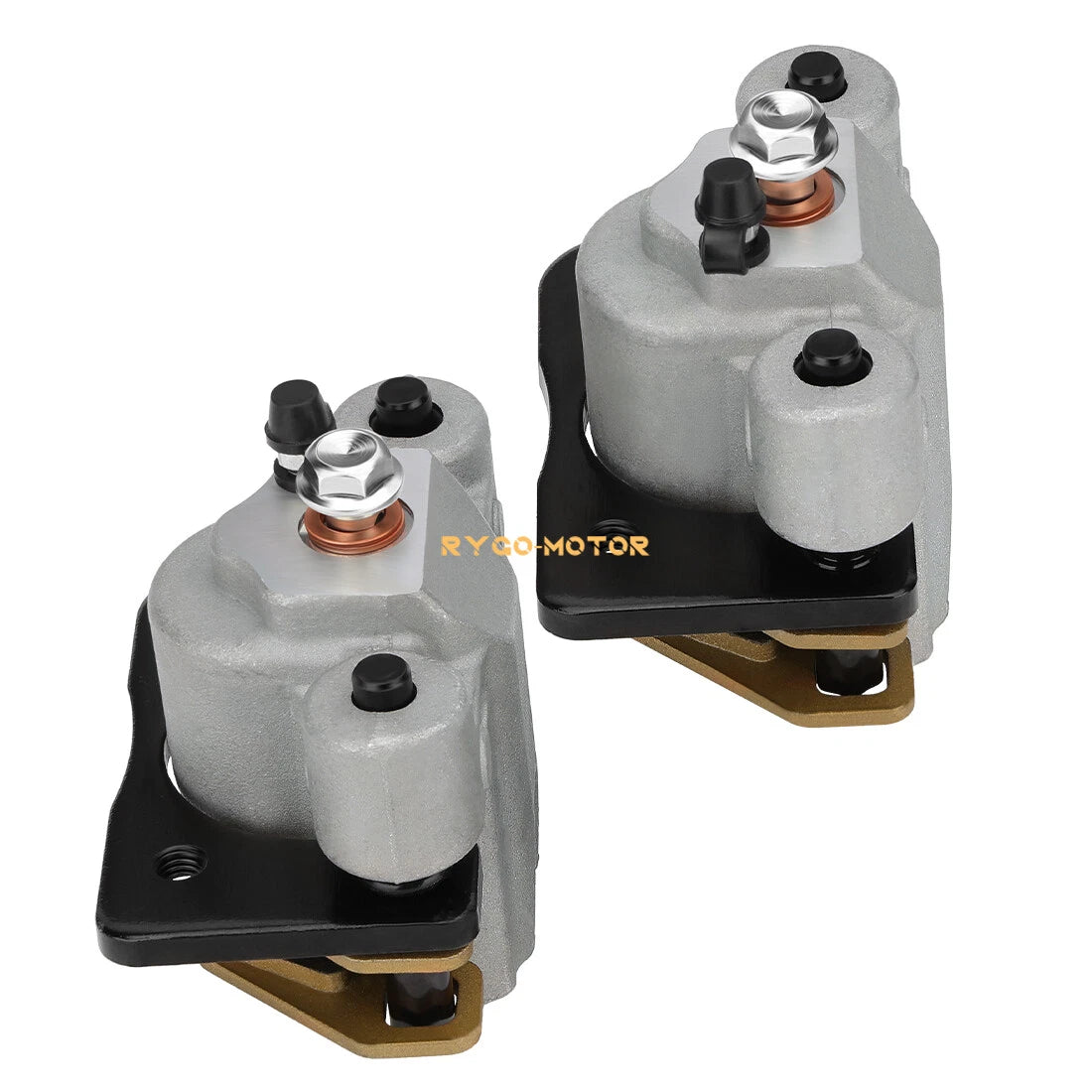Front Brake Calipers & Pads for Arctic Cat ATV 400 2x4 4x4 Auto (2002–2015)
