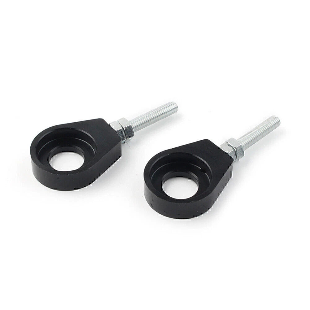 15mm Chain Adjuster Tensioner Block for Dirt Bike Quad ATV CRF50 SSR Black 2x