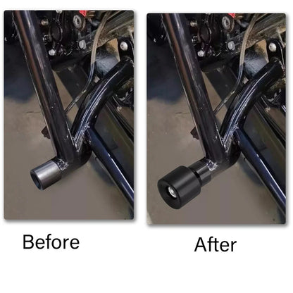 Engine Guard Crash Bar End Screw Bolt for Harley M12 Black