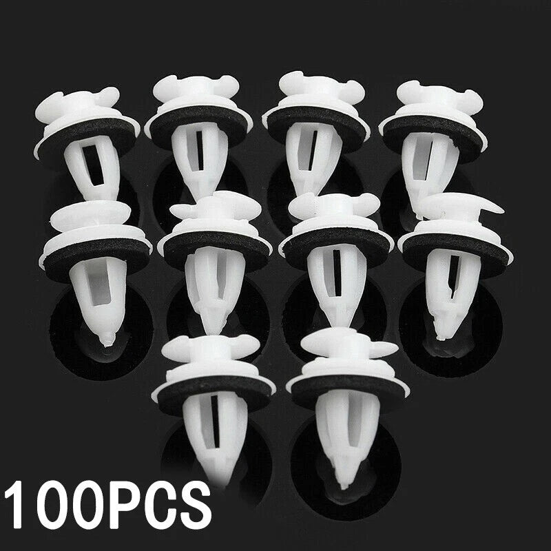 Fastener clips Plastic White Fender With Seal Ring