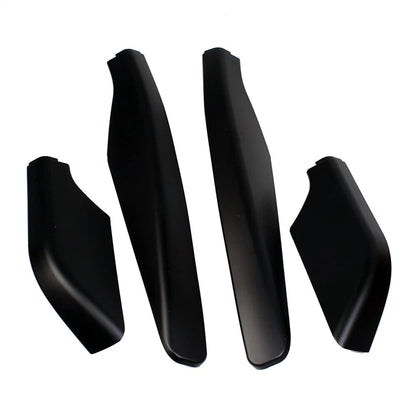 4 x Black ABS Roof Rack End Cover Caps for Mitsubishi Pajero (2009-2018)