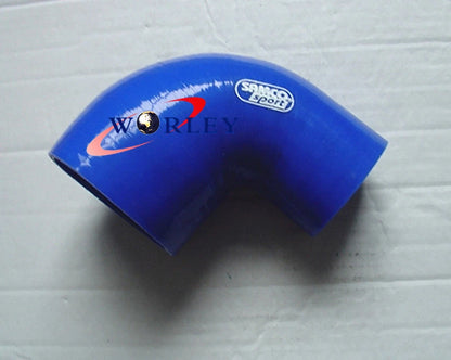 90 Degree Silicone Reducer Elbows Hose 76mm to 70mm for Car