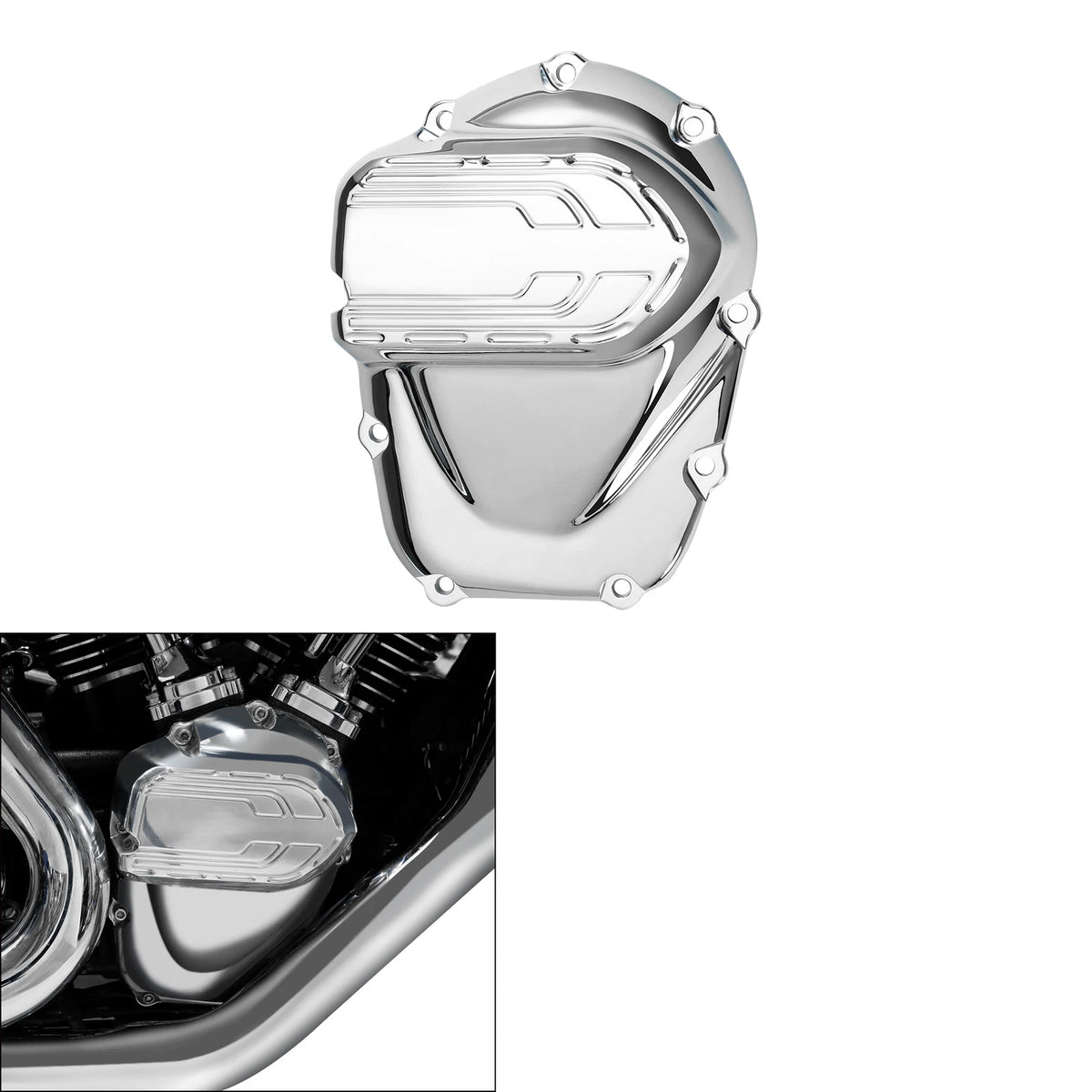 Side Cam Cover for Harley M8 Touring & Trike 2017-2024, Softail 2018-2024