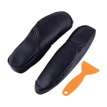 PU Leather Black Armrest Covers for Honda CR-V 2010-2017 (2010-2017)