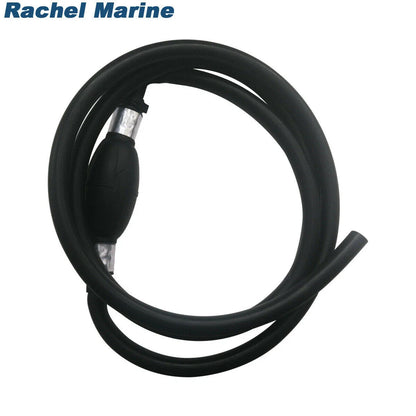 3/8" Marine Outboard Fuel Hose Line Assembly with Primer Bulb for All Brands