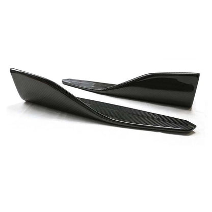 Real Carbon Fiber Side Skirt Splitter Lip Trim For BMW F87 M2 2016-2020