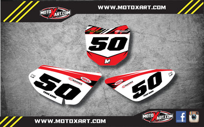 Custom Number Plates for Honda CRF 50 DIGGER Style Stickers (2014-2025)