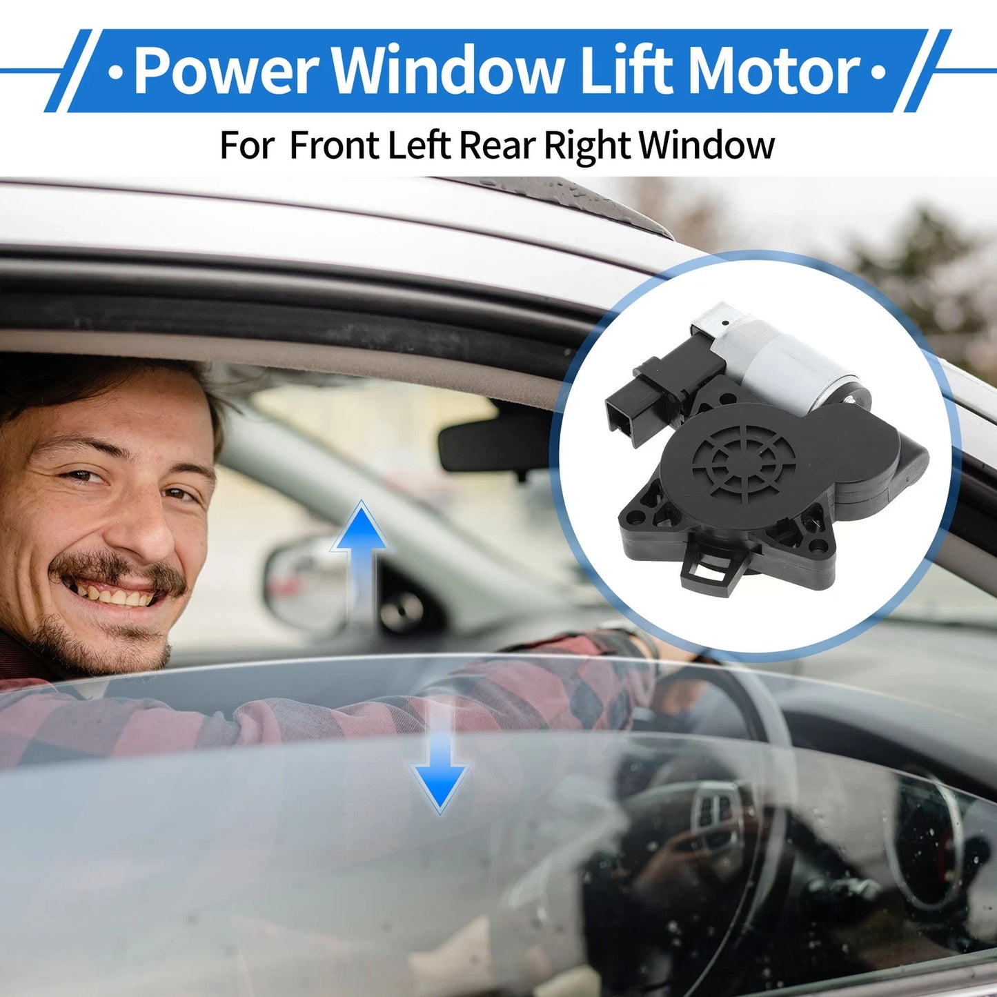 Power Window Regulator Lift Motor for Mazda 3 (2004-2009)