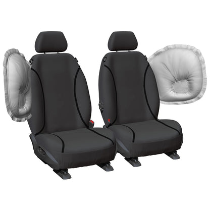 Custom Fit Canvas Car Seat Covers for Hilux GUN122 GUN123 (2015-Present)