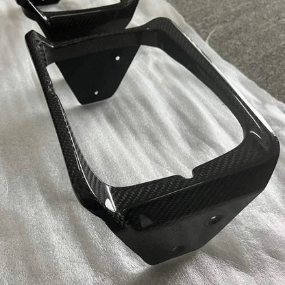 Carbon Fiber Headlight Frame Bezel Cover kit fit for Toyota Supra A70 1987-1992