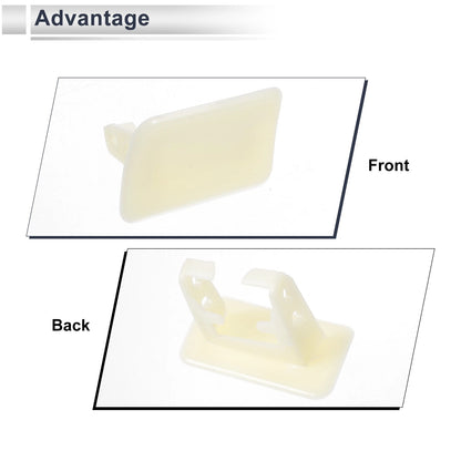 Bumper Headlight Washer Nozzle Cover for BMW X3 (Unpainted)