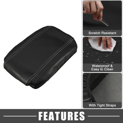 Center Console Armrest Cover for Toyota Venza 2021-2023 Black Gray