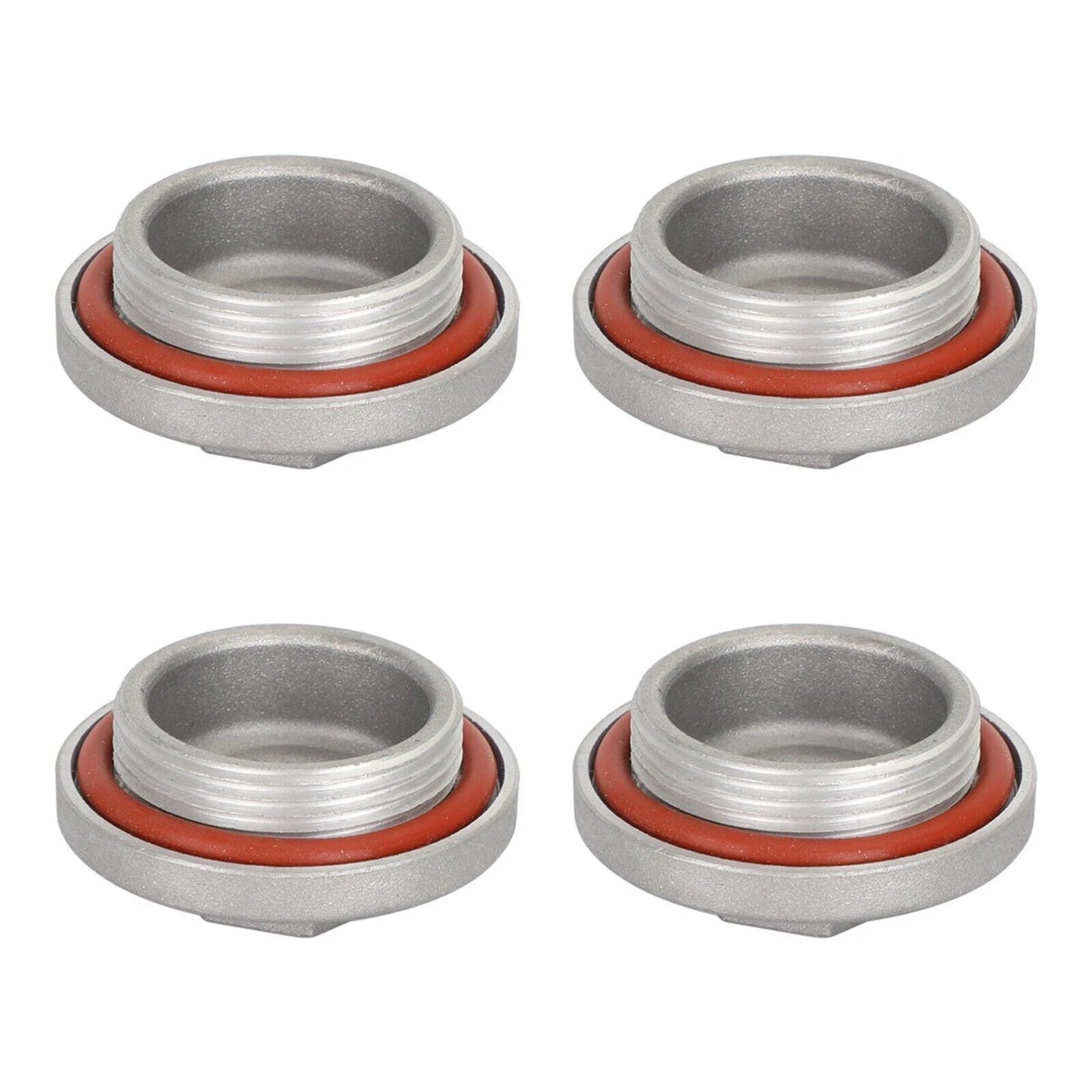 4 x Valve Caps with O-Rings for Suzuki GN GZ GS DR DR-Z 125 400 X TU (2000-2023)
