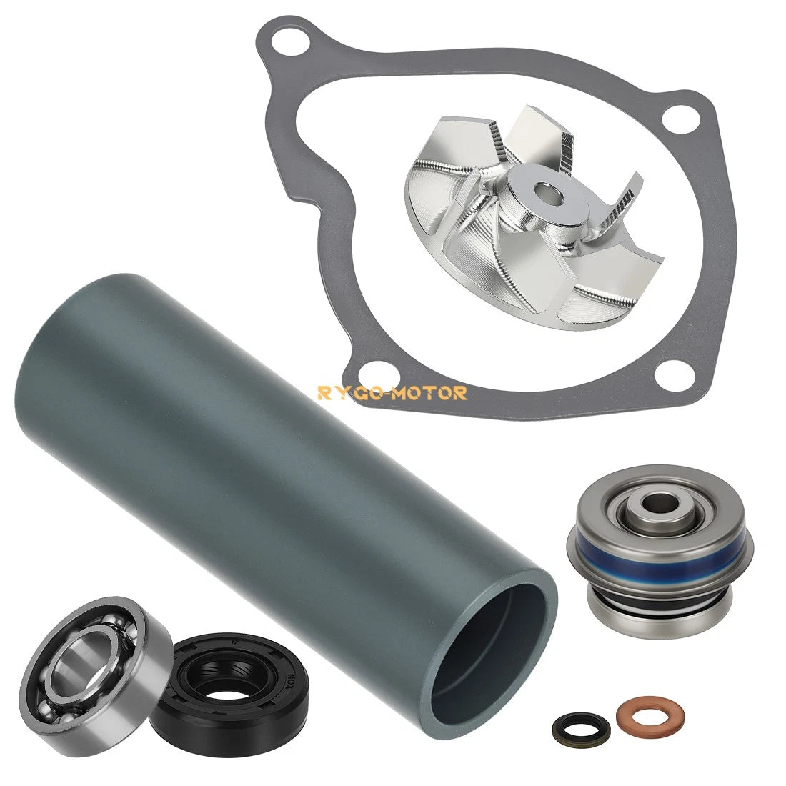 Water Pump Rebuild Kit Impeller w/Seal Driver for Polaris Sportsman 400 450 500