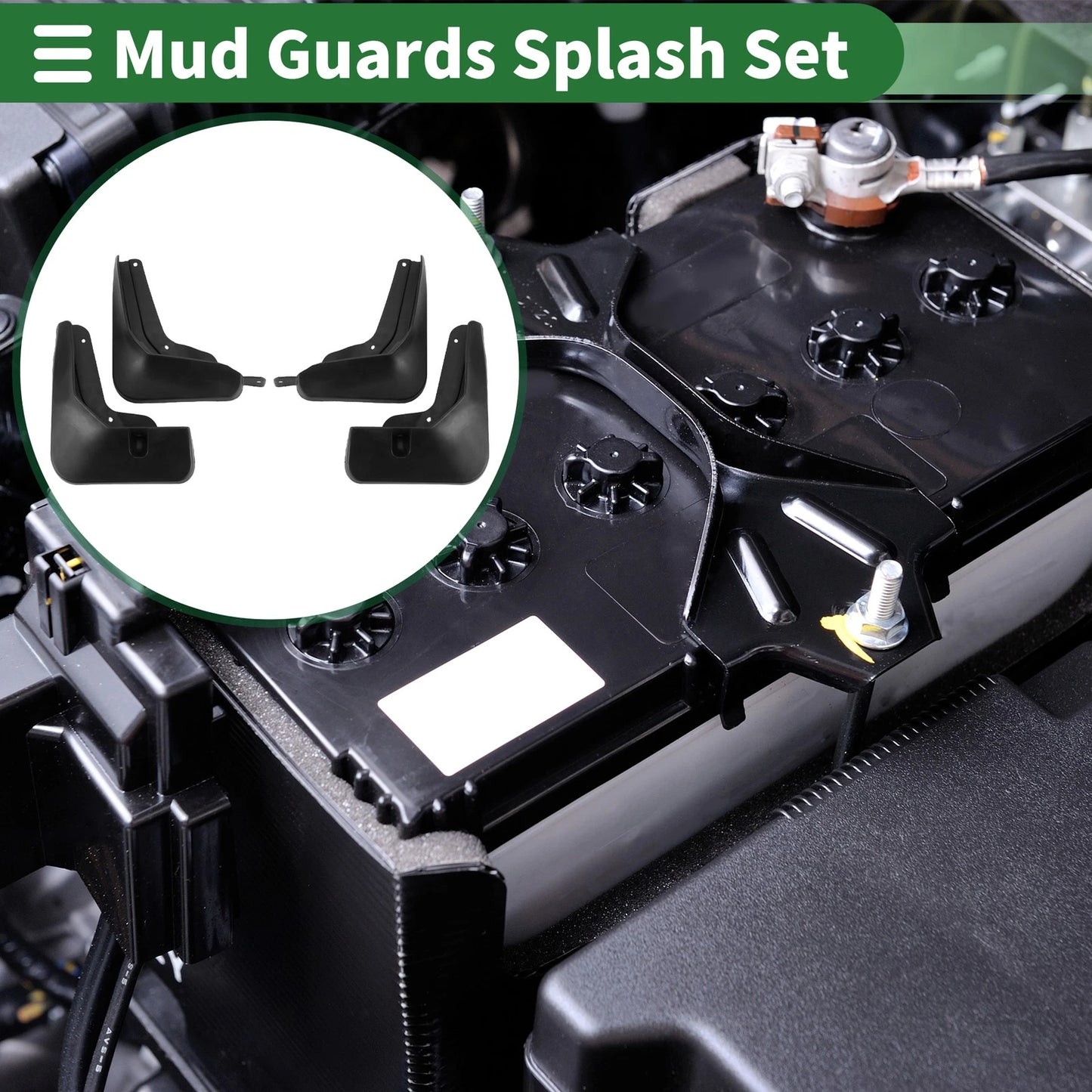 Mud Flaps Splash Guards for Buick Electra E5 (2023–2024)