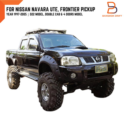 Off Road Jungle Fender Flare Wheel Arch for Nissan Navara D22 (1997-2005)