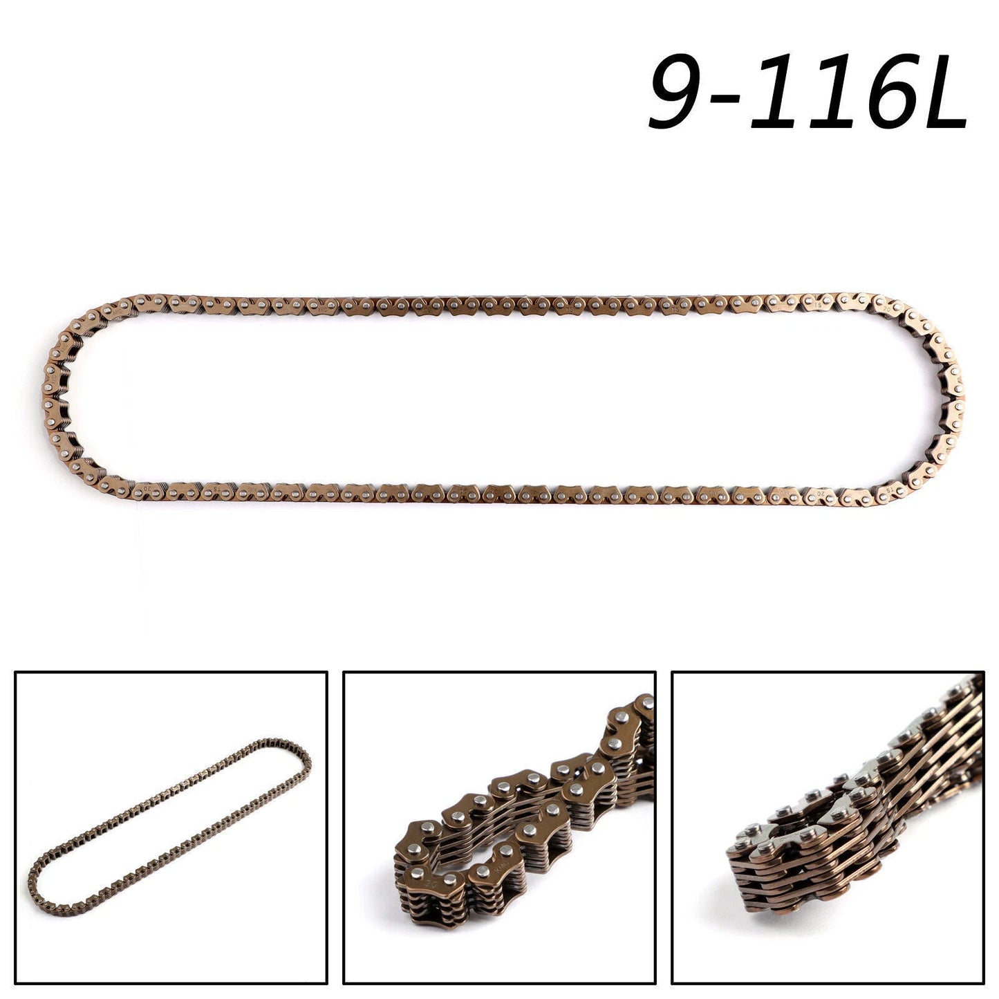 Timing Chain 116L for Honda CBR600F2, F3, F4, F4i, RR (1991-2007)