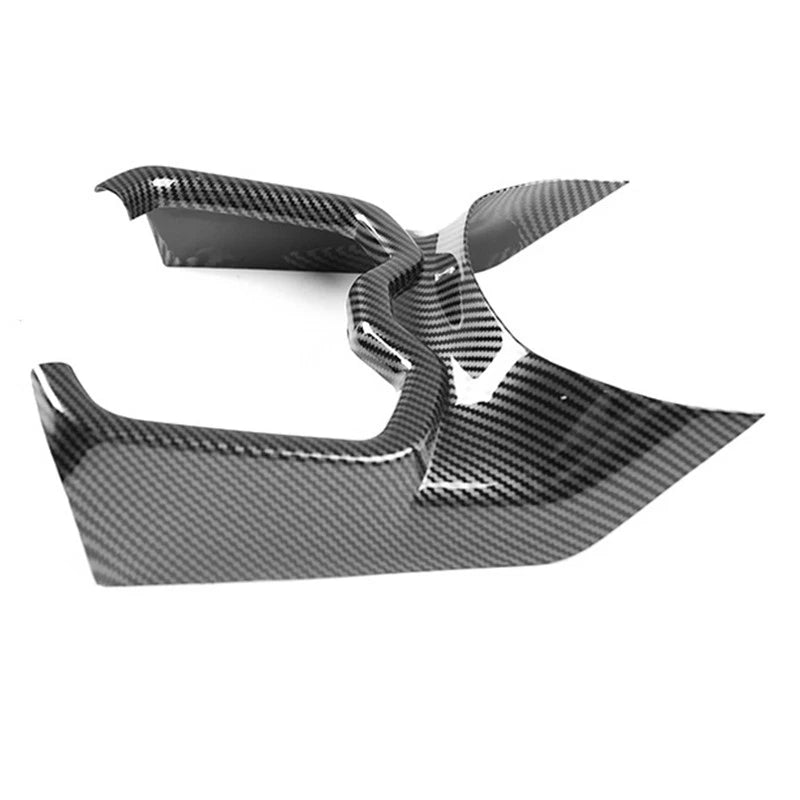 Carbon Fiber ABS Front Cup Holder Frame Cover for Toyota RAV4 (2019-2022)