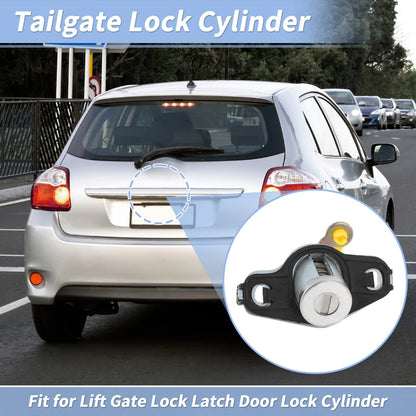 Trunk Lock Cylinder w/ 2 Keys for Toyota Corolla 2003-2008