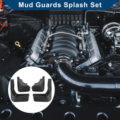 Mud Flaps Splash Guards 1 Set for Peugeot 308 (2017-2022)