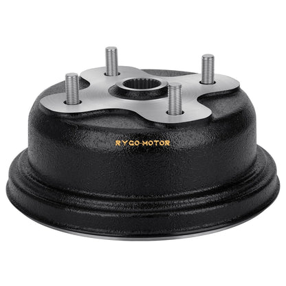 Rear Brake Drum & Wheel Hub for Yamaha Kodiak 400 4x4 (1993–1999)
