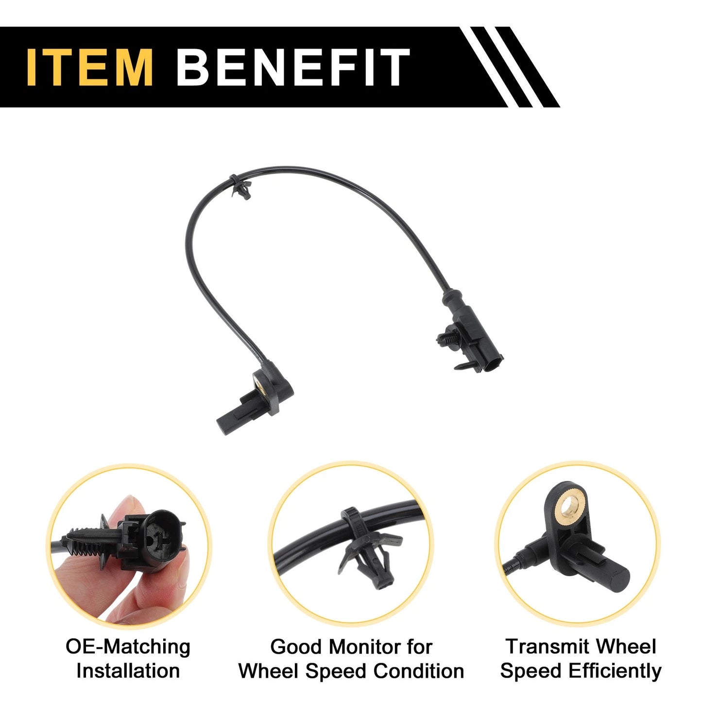 ABS Wheel Speed Sensor for Infiniti FX35 Rear Right