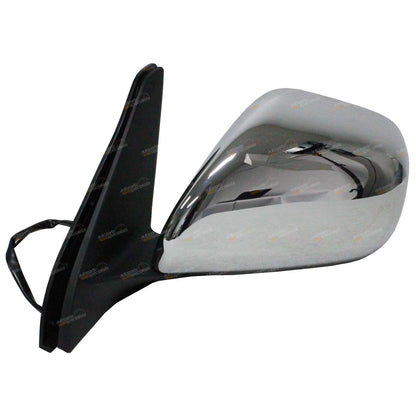 LH Chrome Electric Mirror for Toyota Landcruiser Prado 120 Series (2002–2009)