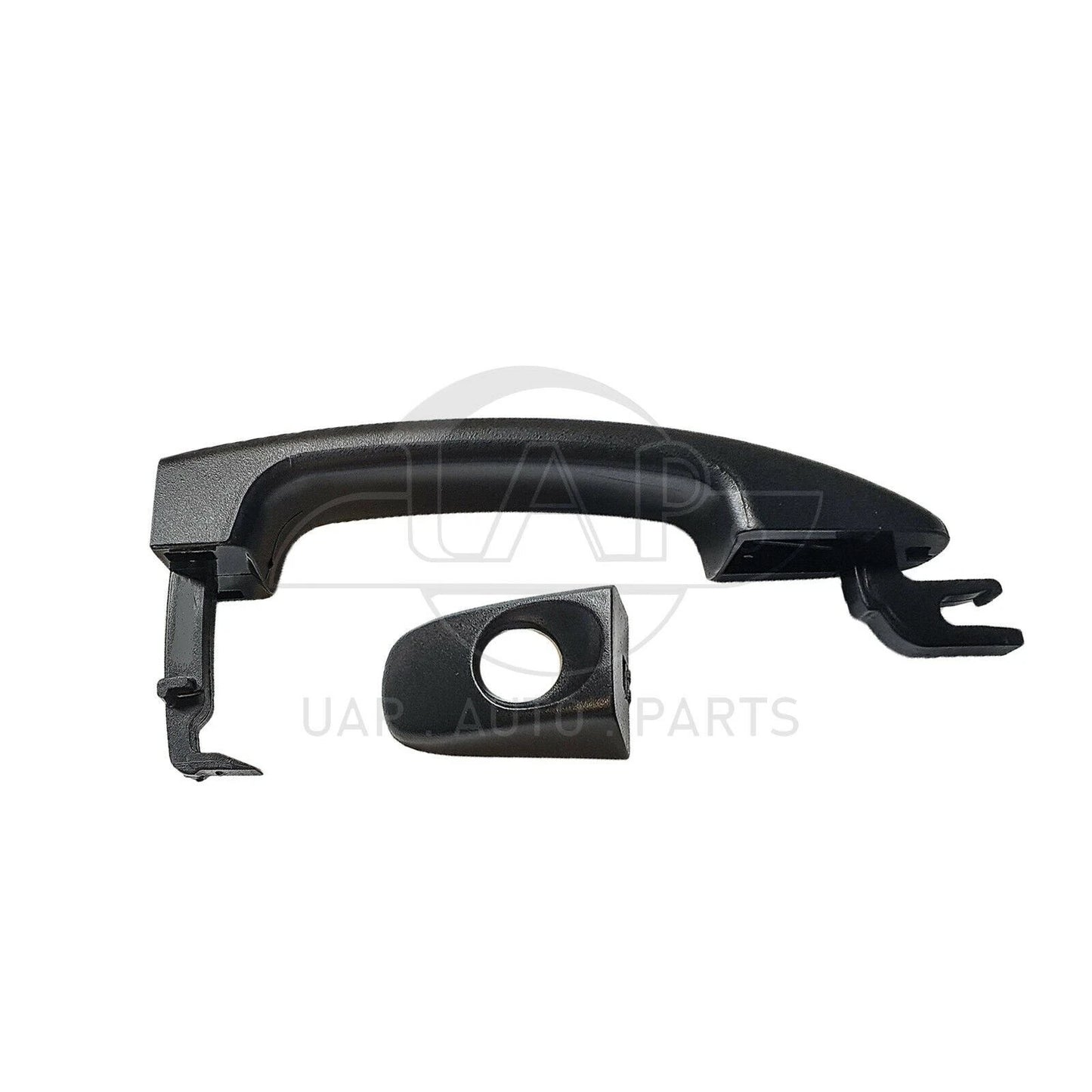 4 x Front + Rear Black Outer Door Handle for Ford Ranger (2011–2022)
