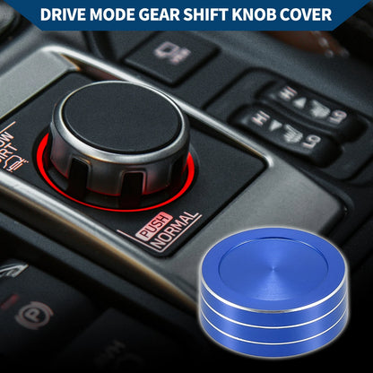 Blue Gear Shift Knob Cover for Subaru Forester (2019-2022)