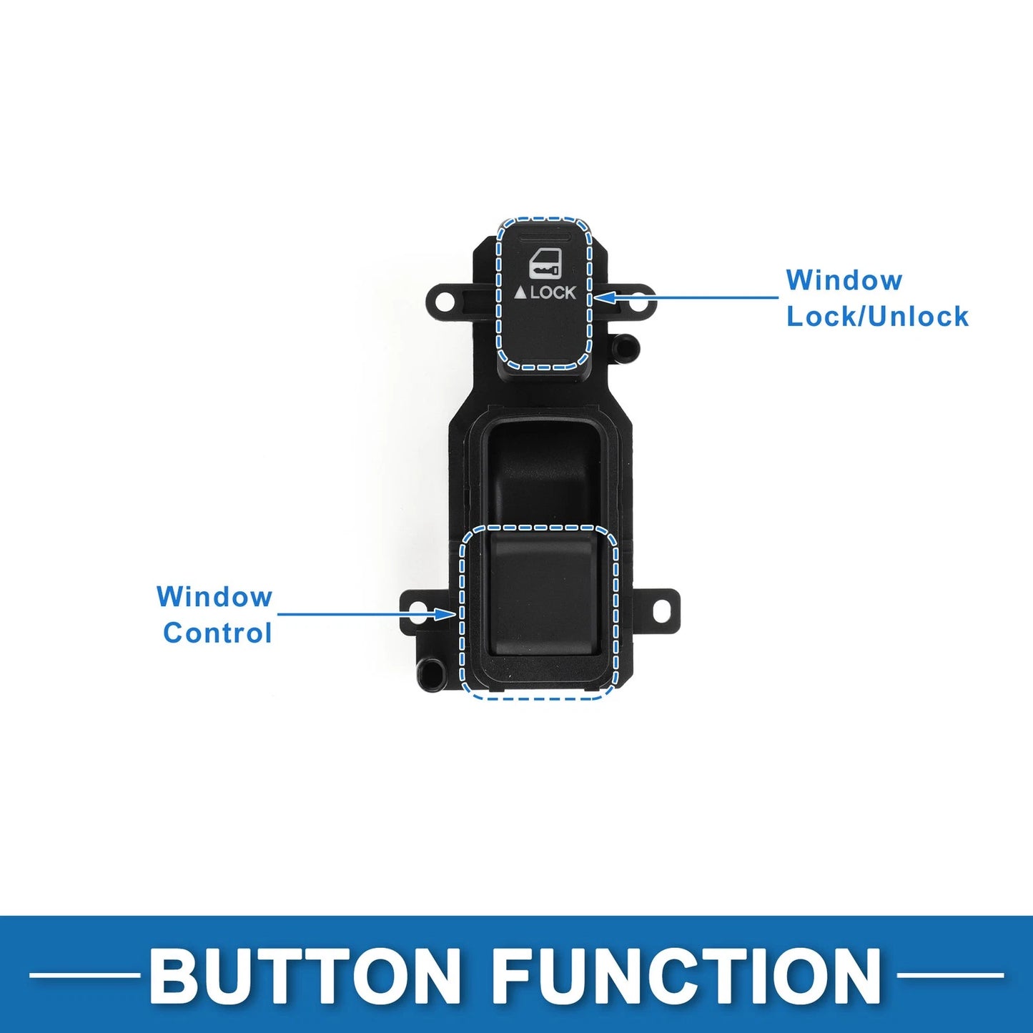Power Window Switch for Honda Accord, Odyssey (2003-2007)