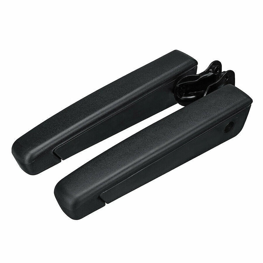Black PU Leather Adjustable Right Seat Armrest for Car RV Van Truck
