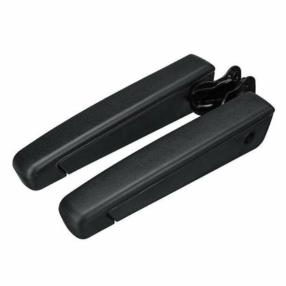 Black PU Leather Adjustable Right Seat Armrest for Car RV Van Truck