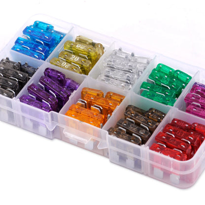 110pcs 2-35AMP Assorted Blade Fuses for Car Truck Boat - Fuse Set