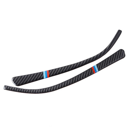 Real Carbon Fiber M Color Rearview Mirror Cover Trim for BMW F30 F35 (2003-2018)