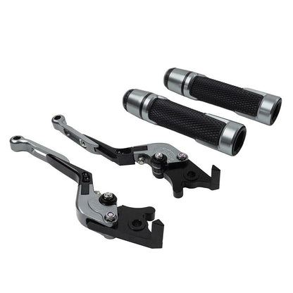 Titanium Extendable Brake Clutch Lever Grips for Kawasaki ZX10R/RR (2004-2023)