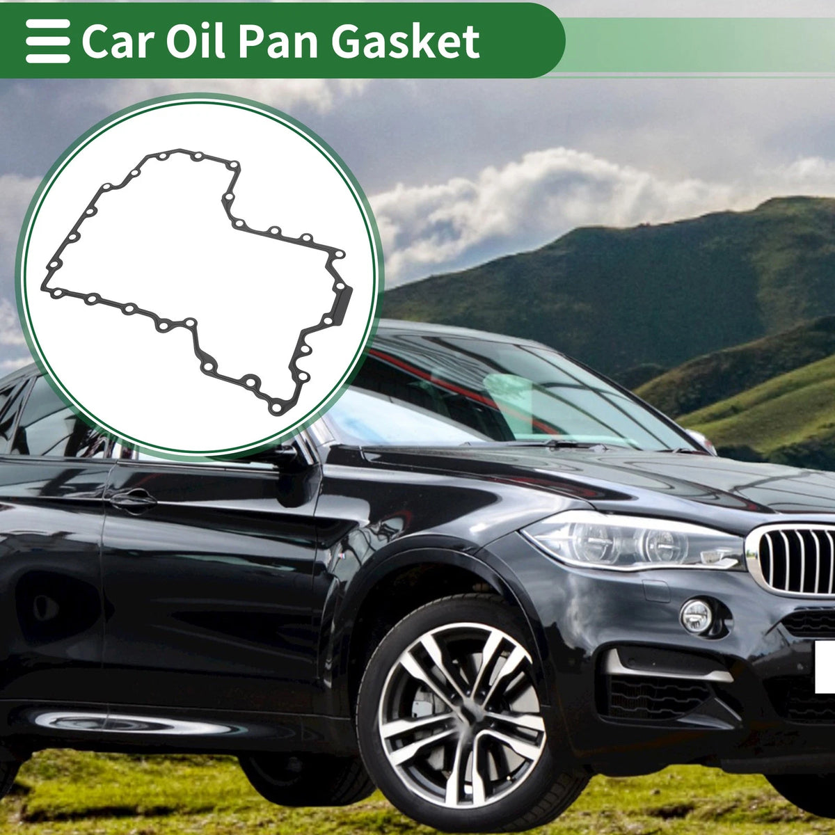 Oil Pan Gasket for BMW X6 X5 (2008-2019) (2010-2018)