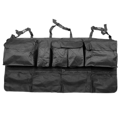 Cargo Net Organizer for Car Seat Back Storage Bags - Multi Pocket (Fits Most)