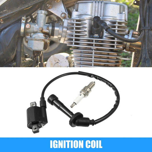 Ignition Coil Spark Plug Kit for Kawasaki KFX Yamaha