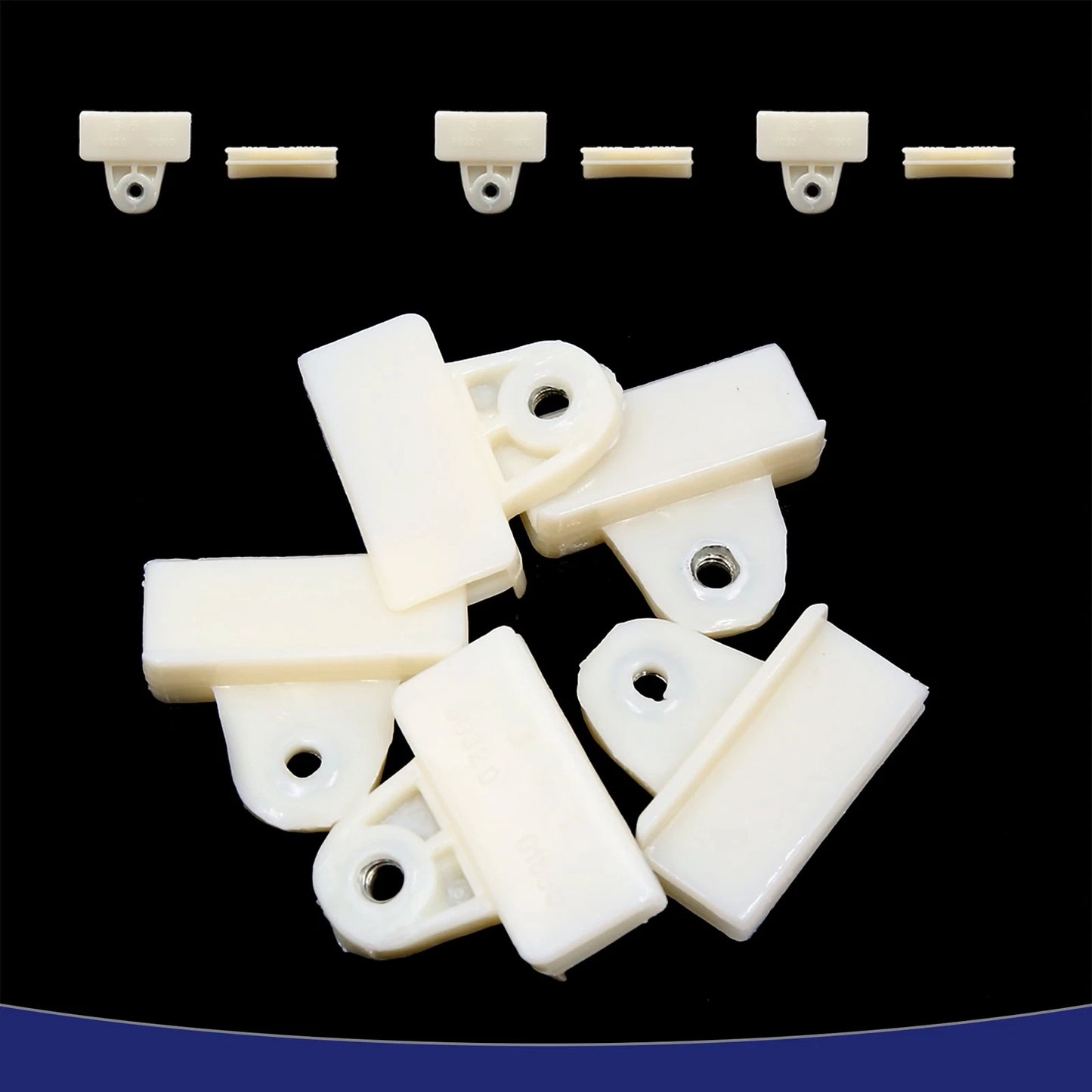 5 x Window Glass Channel Support Holder Clips for Nissan