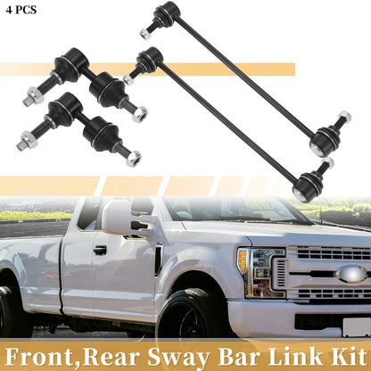 4 x Front Rear Stabilizer Sway Bar Links for Ford Focus, C-Max (2012-2018)