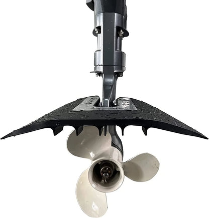 HydroFoil Stabilizer for Outboard 8-40HP Lower Unit Boat Black