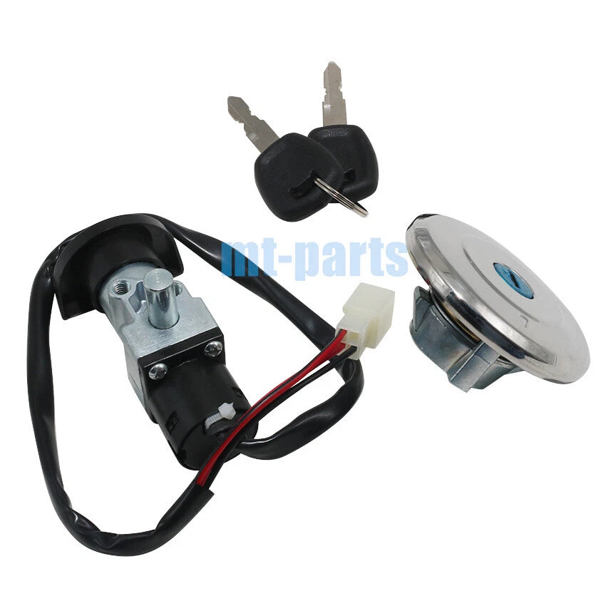 Ignition Switch Key Fuel Cap Lock Set for Harley-Davidson XG500 (15-20)